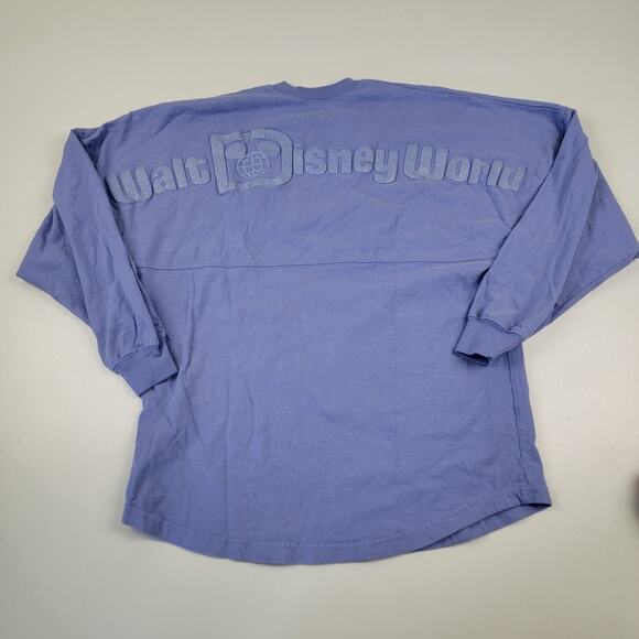 Walt Disney Parks Spirit Series LS Shirt Size Small Long Sleeve Spellout EUC‎ - Picture 1 of 9